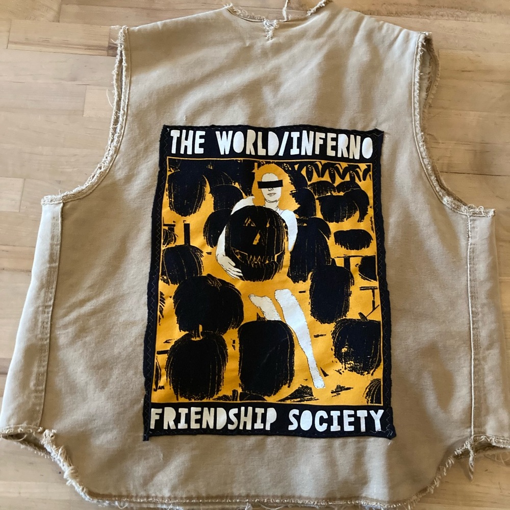Farm Punk Work Vest: world inferno friendship society